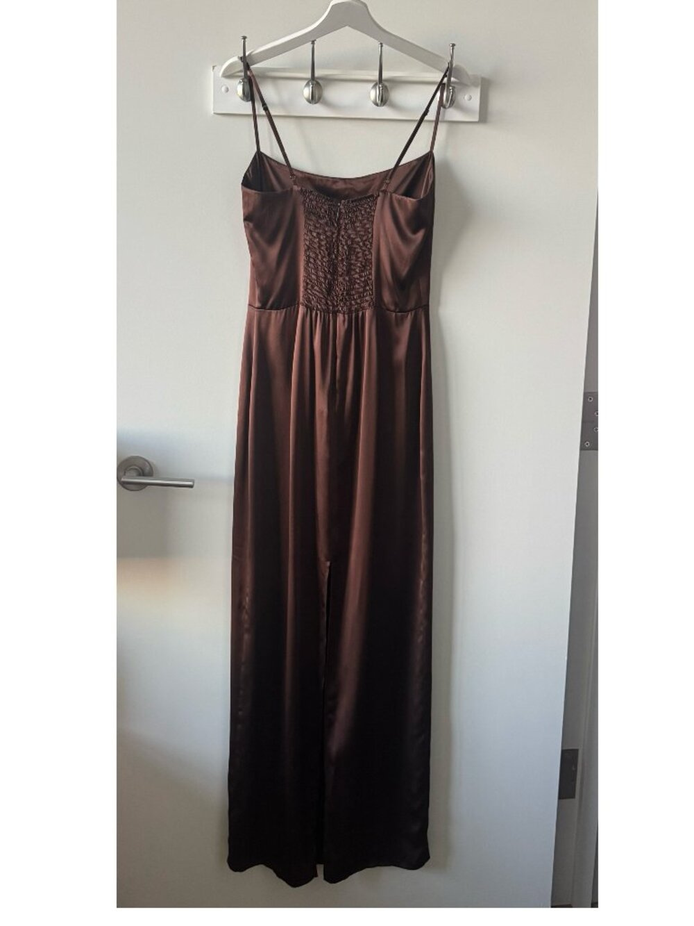 Reformation Frankie Silk Column Dress - Picture 3 of 4